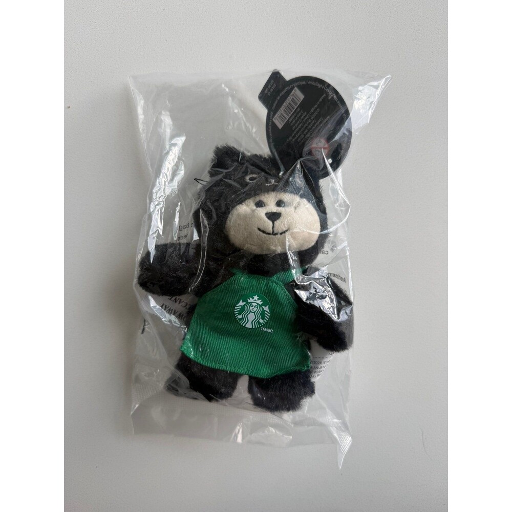 Starbucks Black Cat Plush Keychain Halloween 2026
